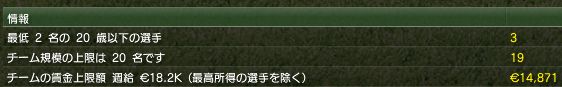 サラリーキャップ制?