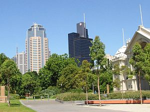 City Centre, Melbourne; メルボルン市中心部