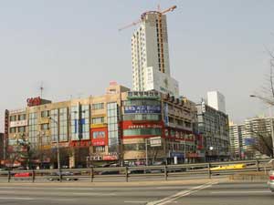 city area of Ansan; 安山市街地